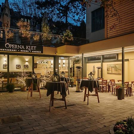 Hotel Operna Klet Lublaň Exteriér fotografie