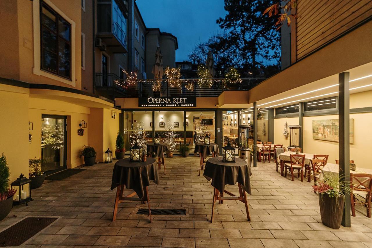 Hotel Operna Klet Lublaň Exteriér fotografie