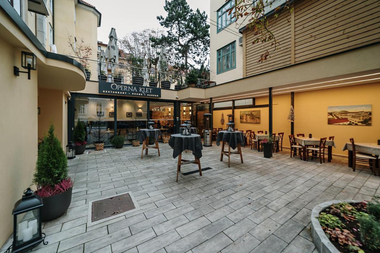 Hotel Operna Klet Lublaň Exteriér fotografie